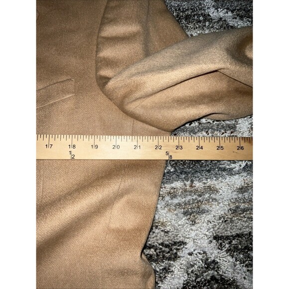Jos. A. Bank 100% Camel Hair Sport Coat Blazer Jacket Mens Sz 43R Tan Beige - Picture 12 of 16